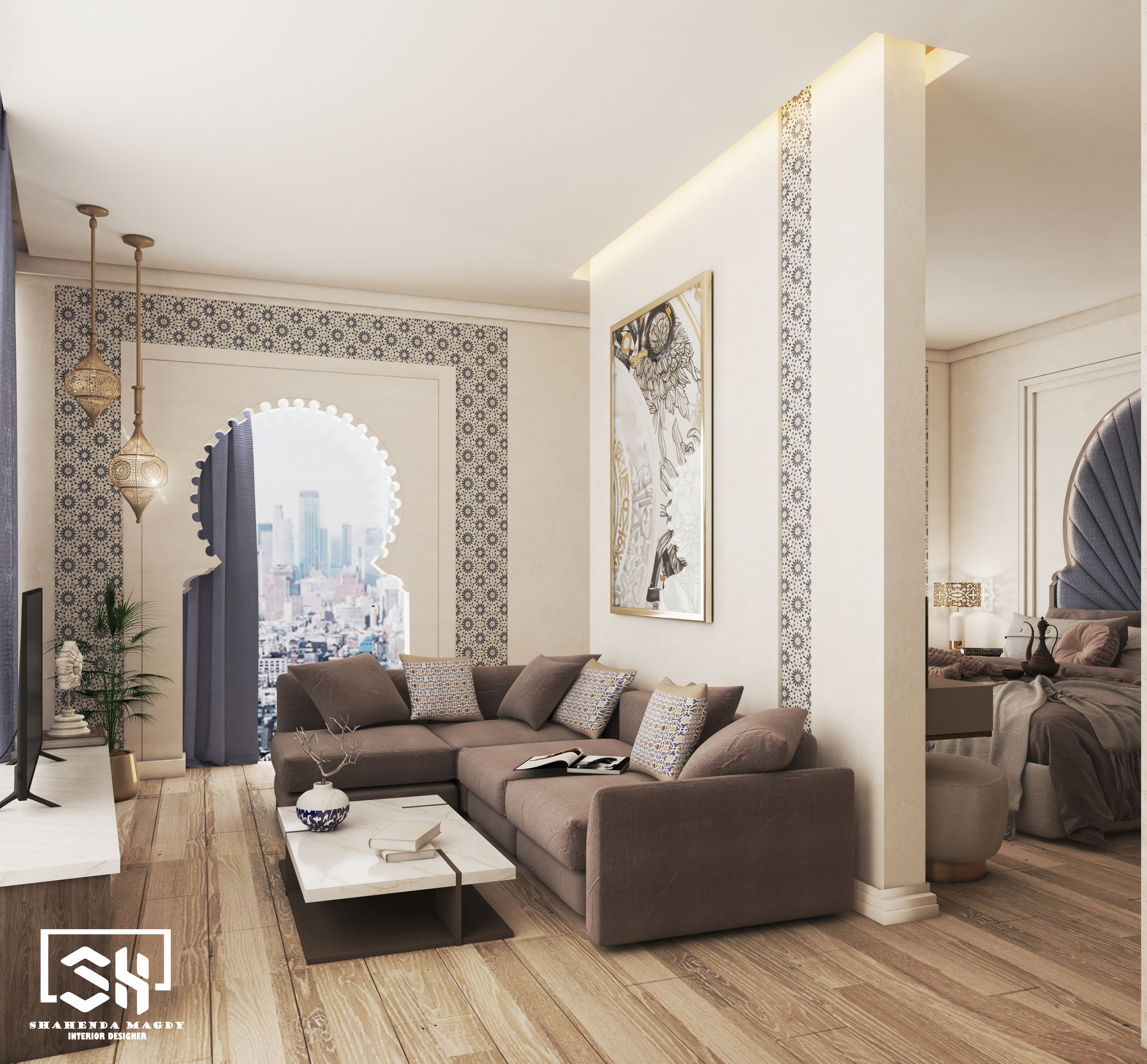 Andalusian style hotel suite-4