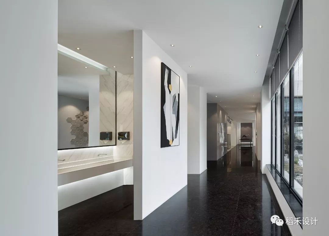 建业总部港售楼部 | 未来科技空间的艺术演绎-37