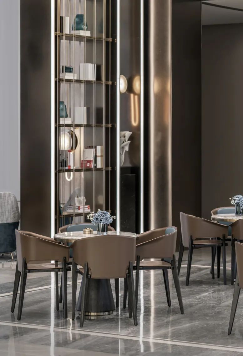 半城山色半城湖，春江紫宸营销中心演绎自然美学-9