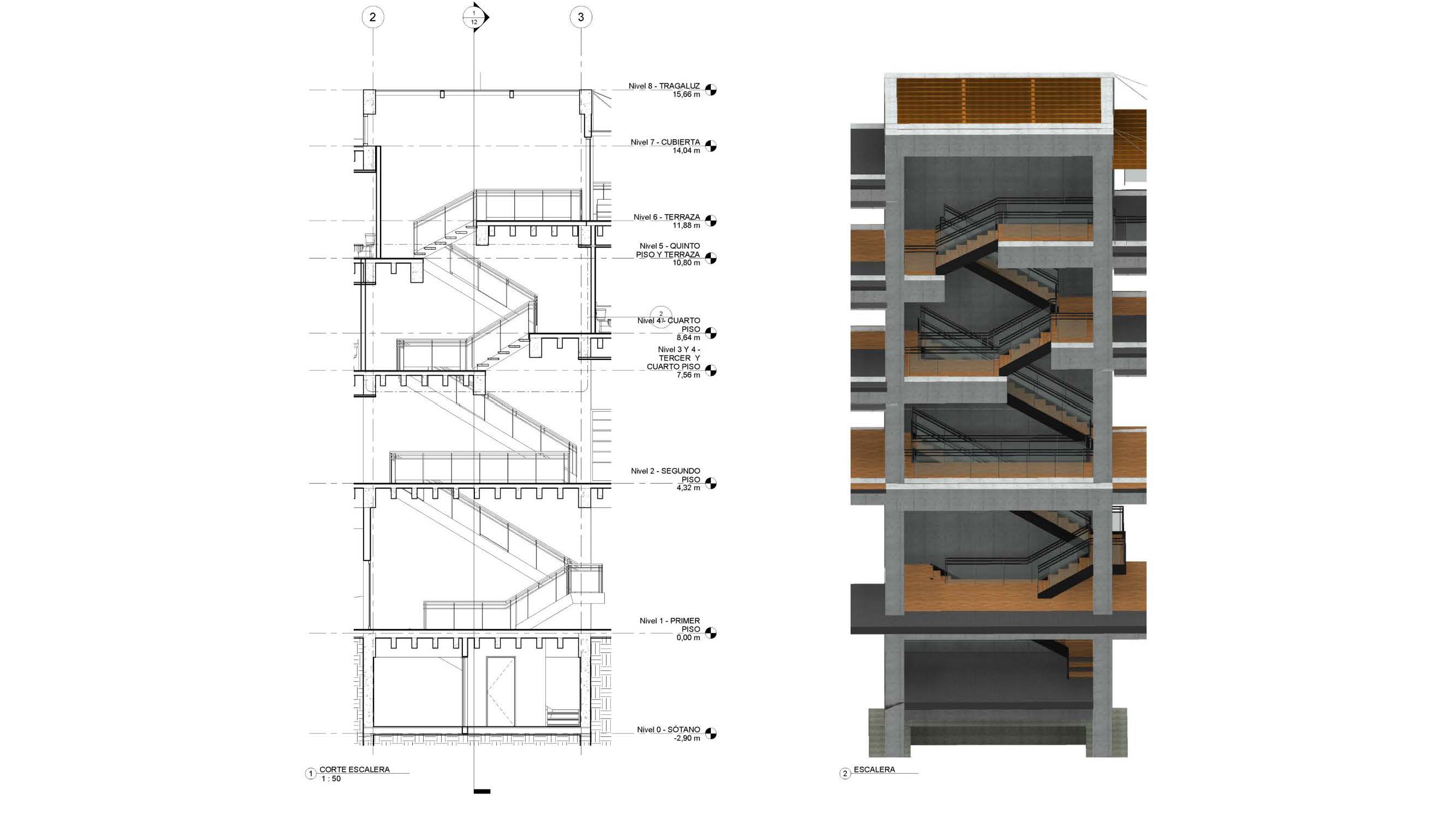 UNC PROYECTO DE LA MATERIA AL ESPACIO: CASA VERTICAL-25