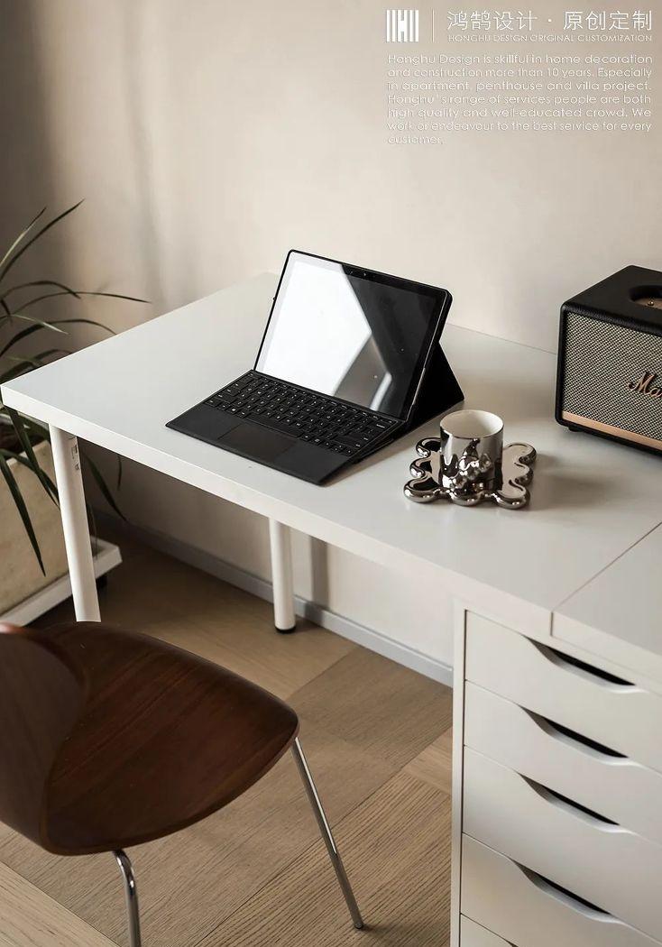 120㎡都市旷景现代极简风学区房设计-31