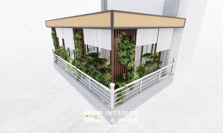 Cải tạo Sân Thượng HongMei(红梅天台改造)丨NỘI THẤT PAHOME(PAHOME室内)-14