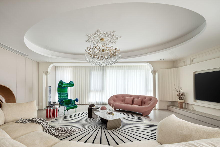 济南天风云墅丨中国济南丨济南元匠空间设计-14