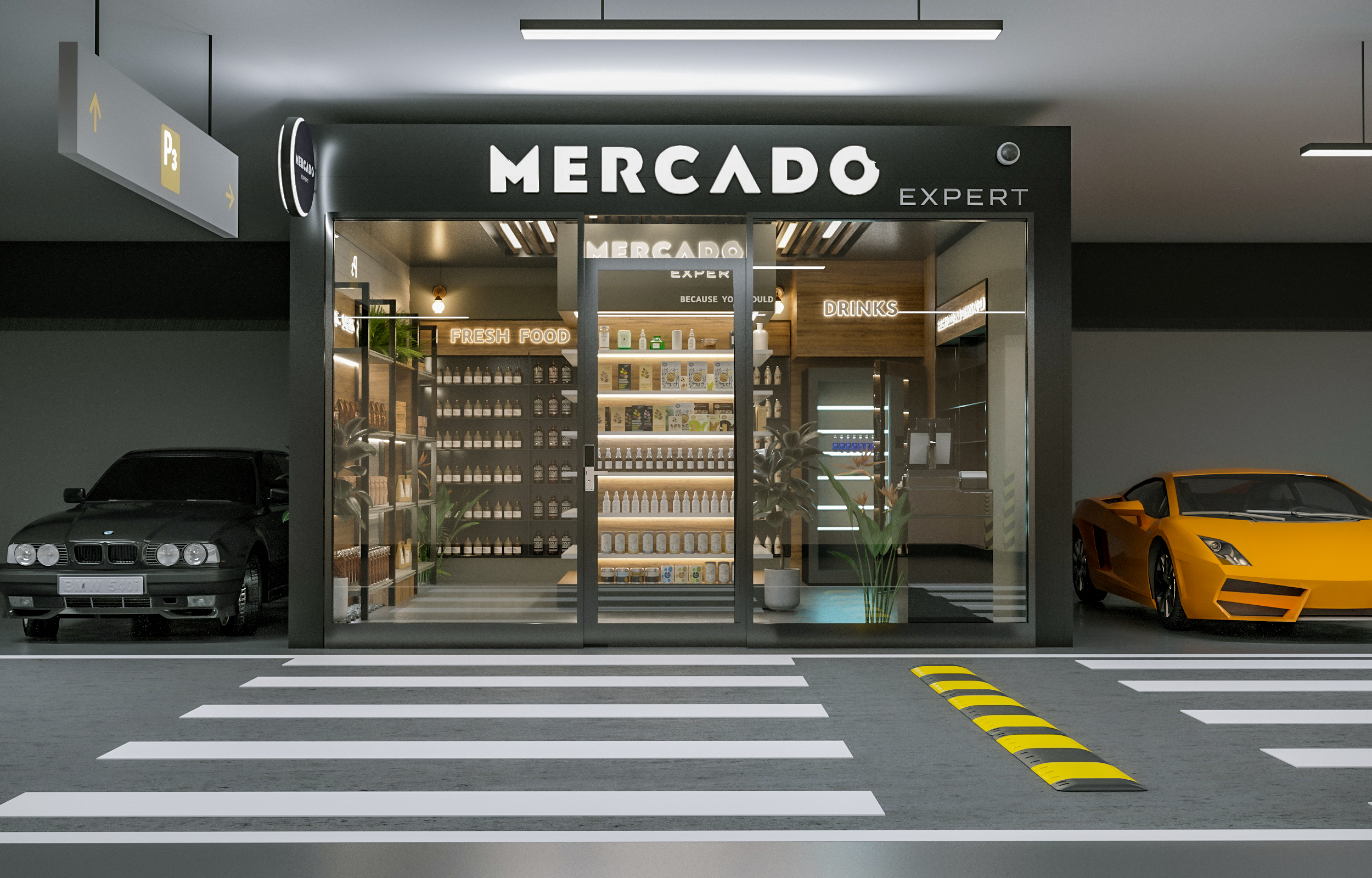 梅尔卡多迷你超市丨德国丨Garage Edition-11