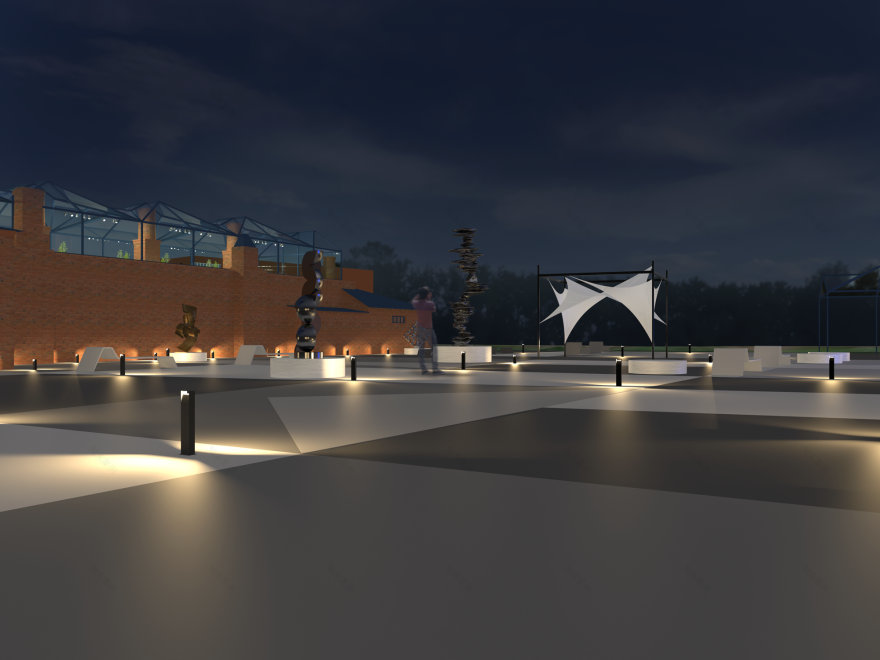 仓库建筑改造为现代雕塑博物馆丨俄罗斯圣彼得堡丨Боровых Анна-50