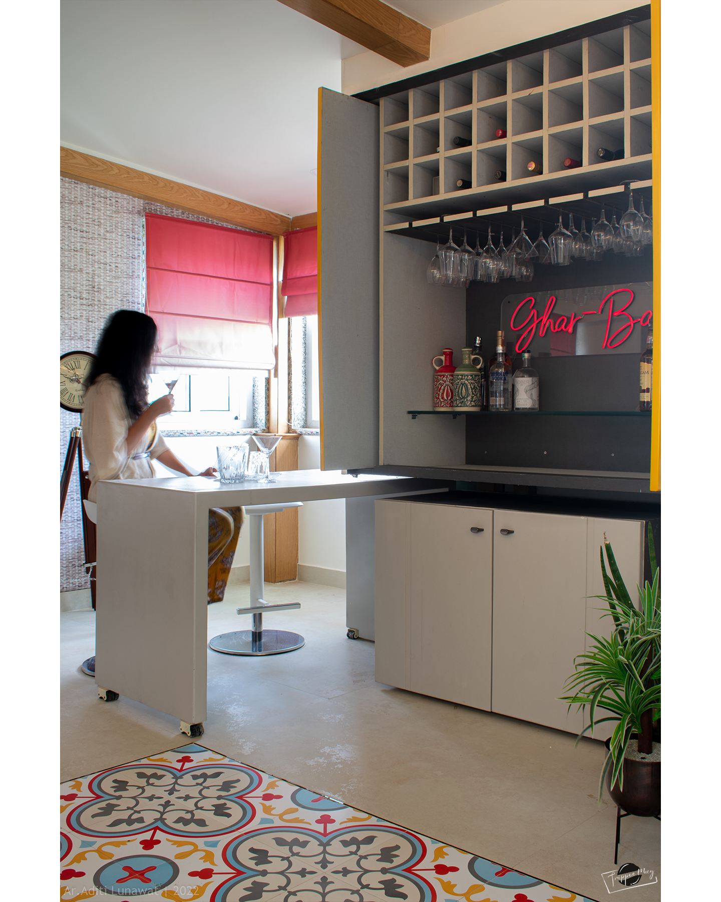 休闲室丨IndiaJabalpur丨Ar. Aditi Lunavat-12