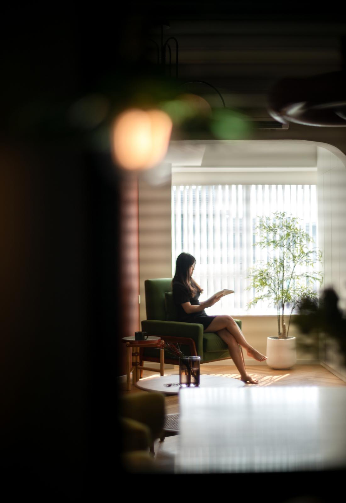 95㎡轻法式二手房改造丨中国广州-34