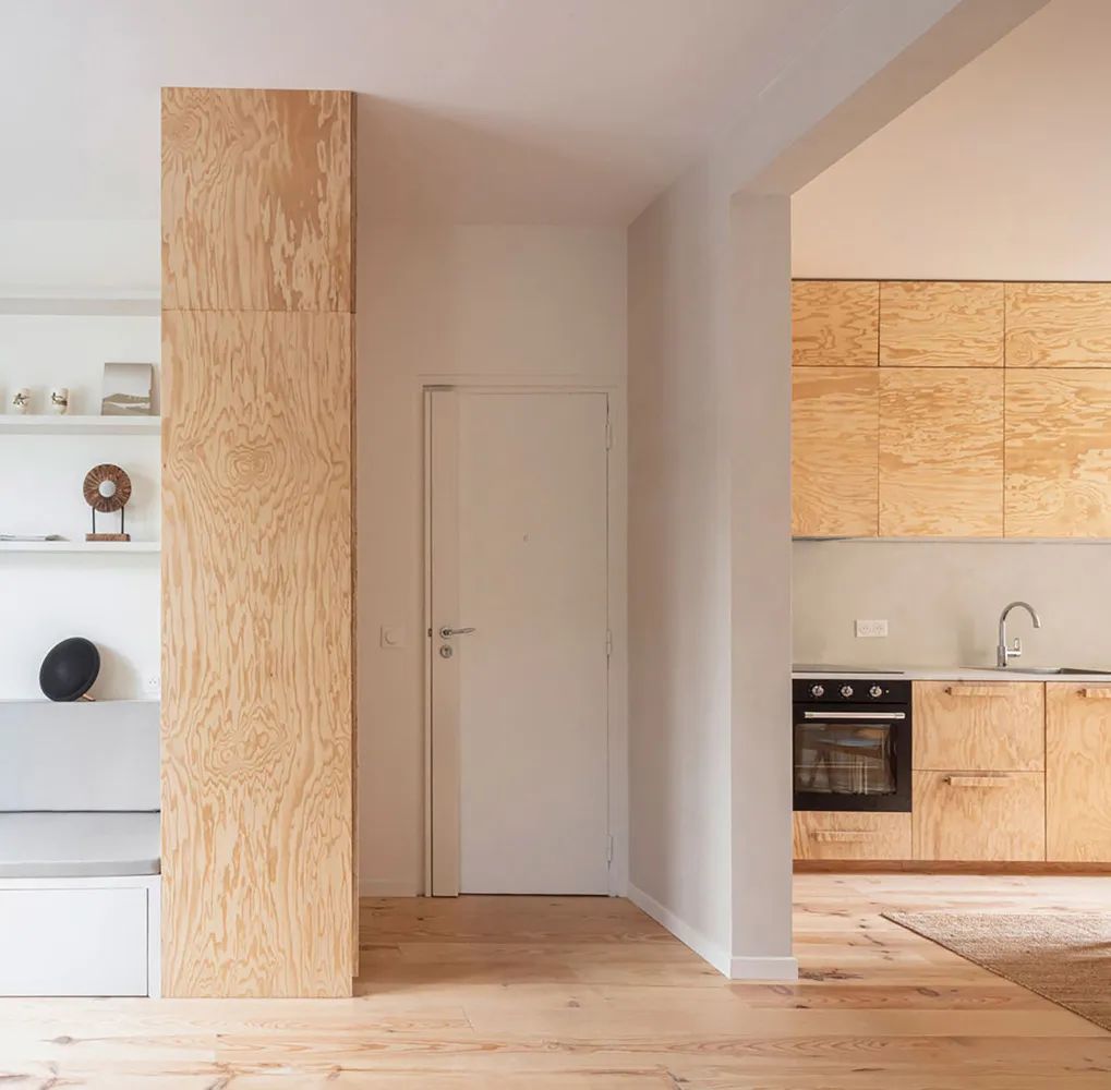 巴黎 50 平米旧公寓的五口之家改造记丨法国巴黎丨l'atelier Nomadic 工作室-11