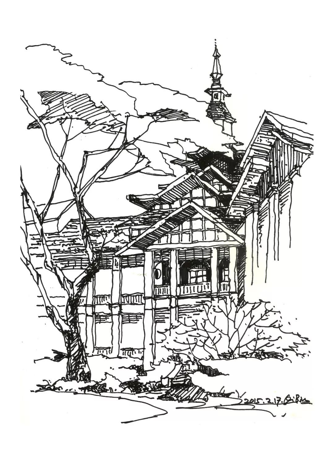 建筑师的绘画世界 | 刘玉龙、祁斌、吴耀东、朱晓东作品欣赏-69