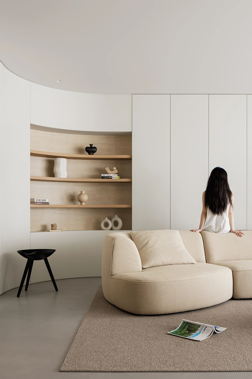 私宅设计:自由 · 无界丨中国合肥丨如壹空间设计-5