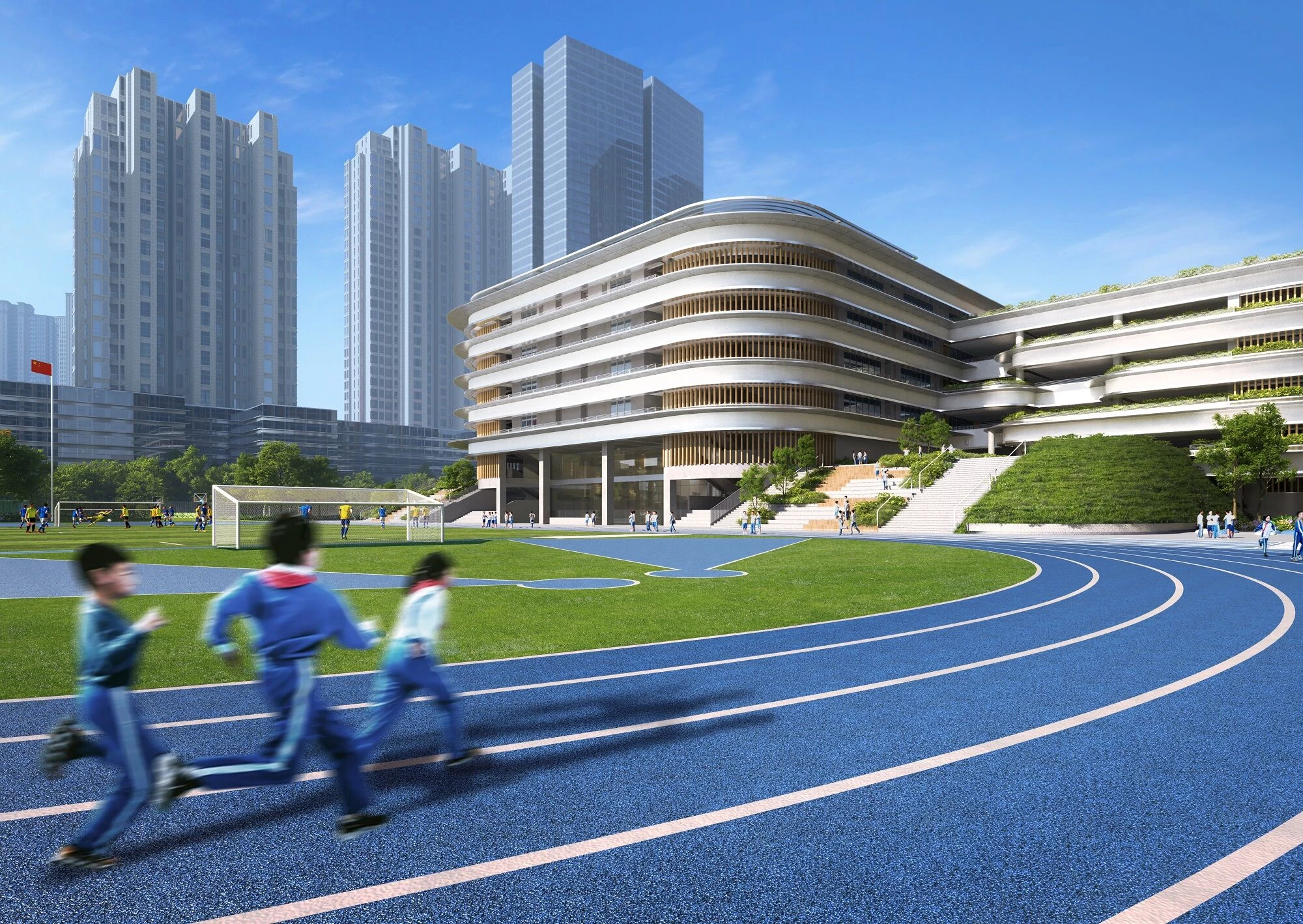 深圳福田红岭红树林学校丨中国深圳丨Aedas-11