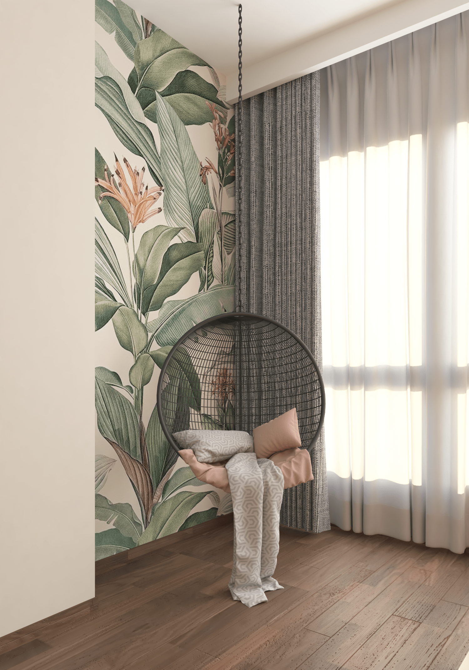 女孩卧室设计-2