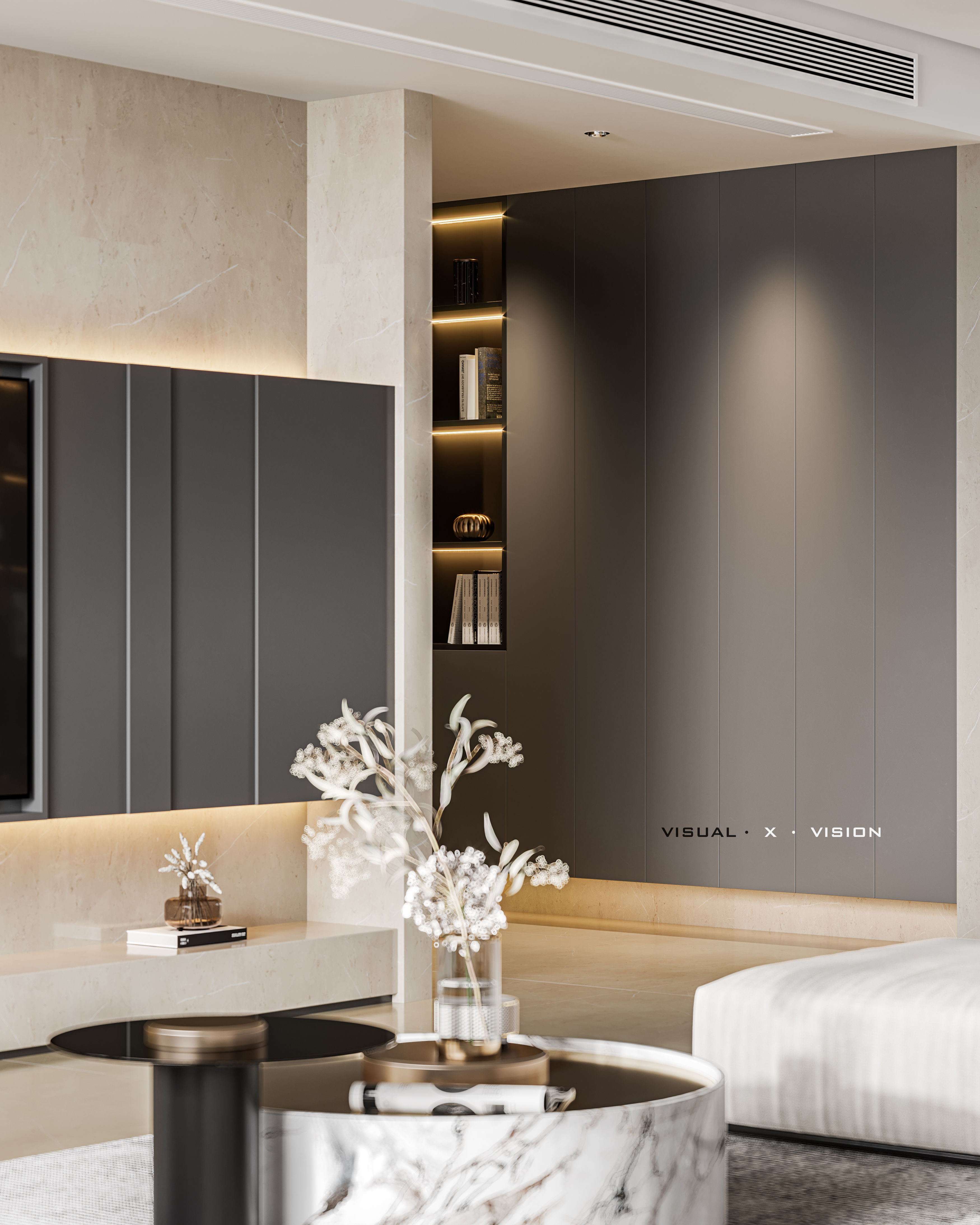 现代暖调家居设计，温馨舒适的空间艺术-6