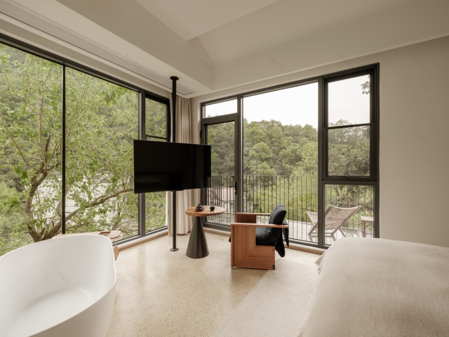 泾县小岭村”纸道山庄”民宿·在地性视角下民宿空间设计研究丨中国合肥丨伍米尺建筑设计事务所WUMICHI ARCHITECTS-130