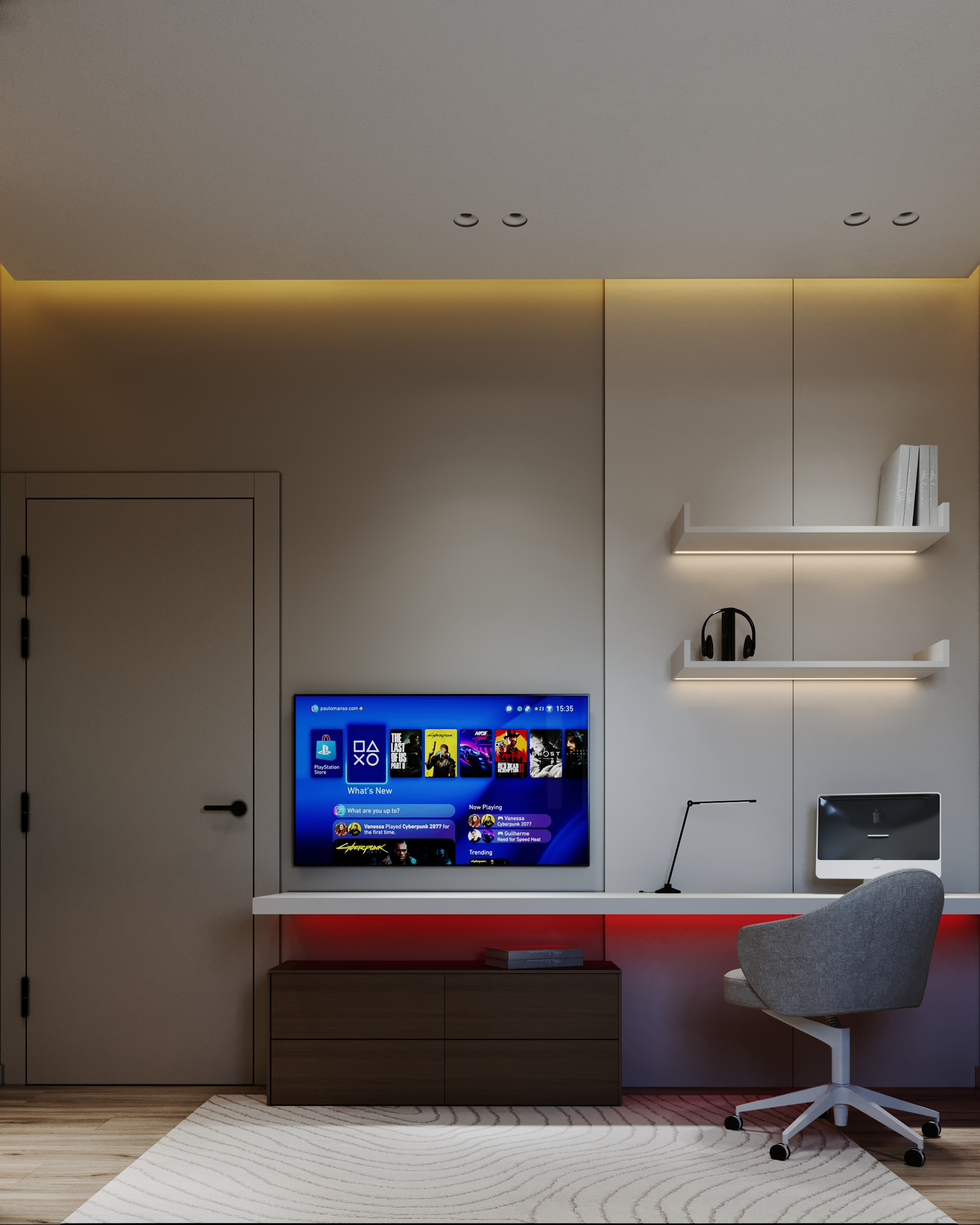 Mr. Ehab Apartment | Interior Design | vol. 02-7