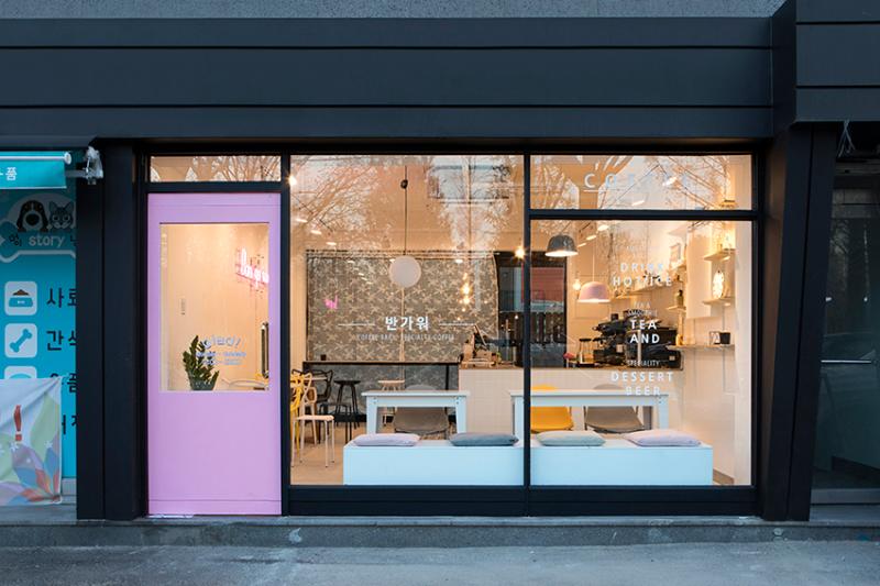 简约清新 韩式咖啡厅设计-11