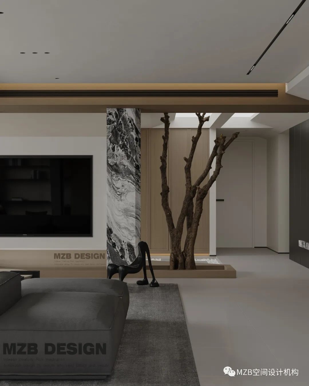 象山国际 · 现代极简,温馨融洽的家丨MZB 空间设计机构-24