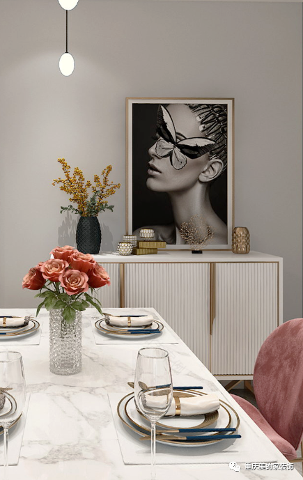 龙湖悠澜 142㎡莫兰迪色暖居,高级感与温馨并存-23