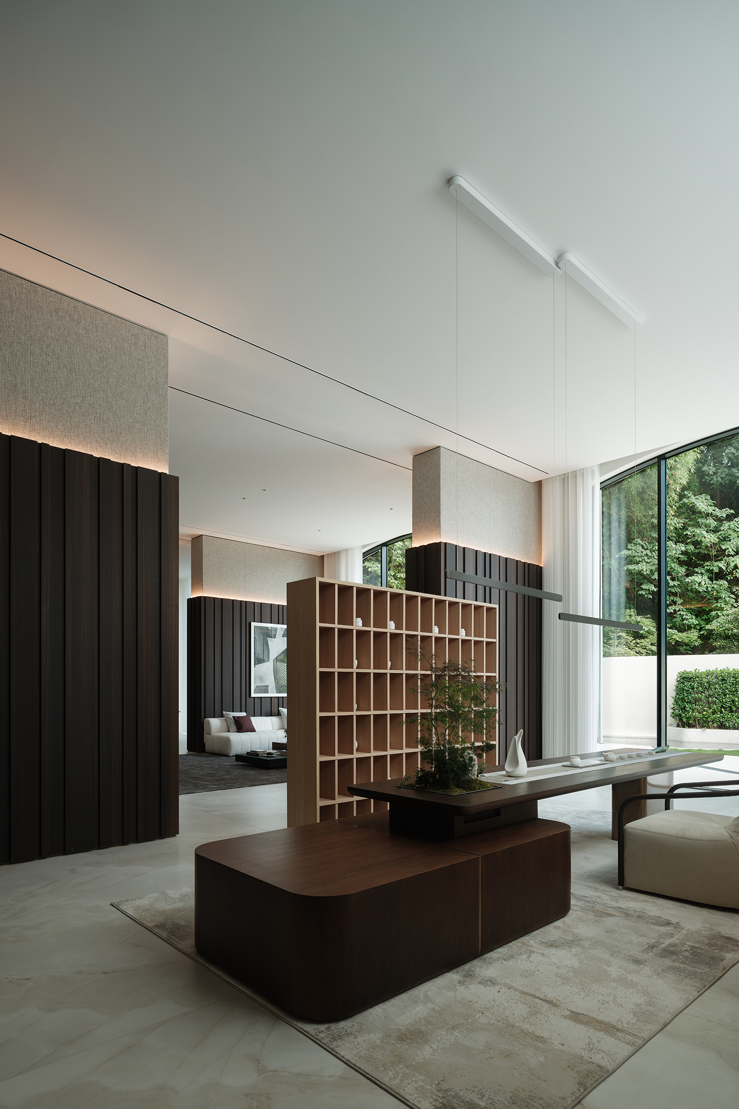 新作 · 悦空间｜重庆1100㎡ 森系别墅,静谧共生丨中国重庆丨重庆悦空间设计-32