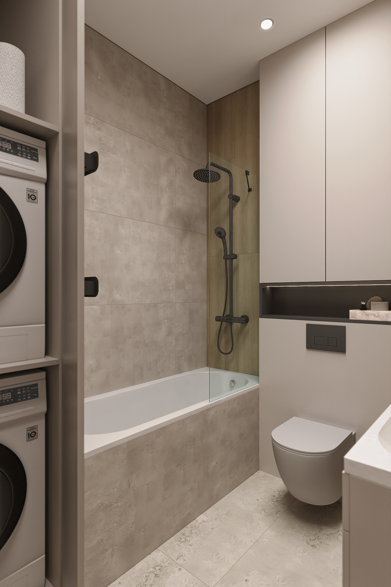 80 平米公寓可视化设计-49