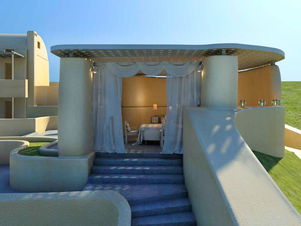 Pool Bar Dome Resort - Utopia Hotel Design Staging-3