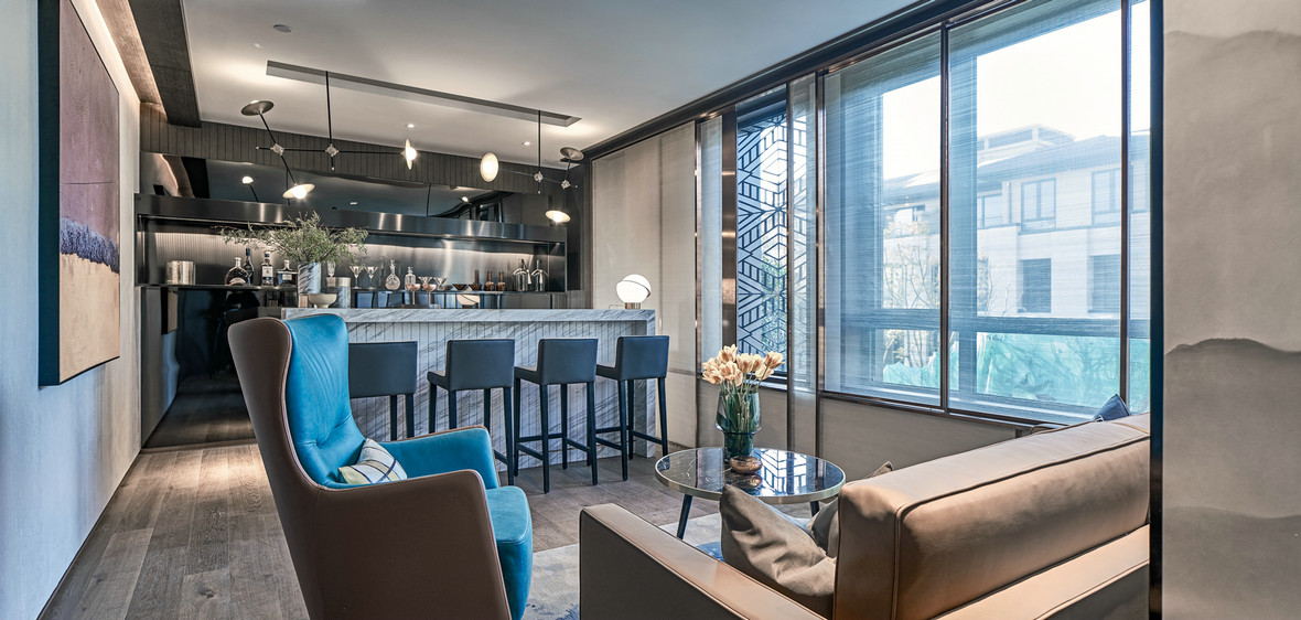 华夏天璟湾别墅群A6会所  优联智合环境艺术设计-12