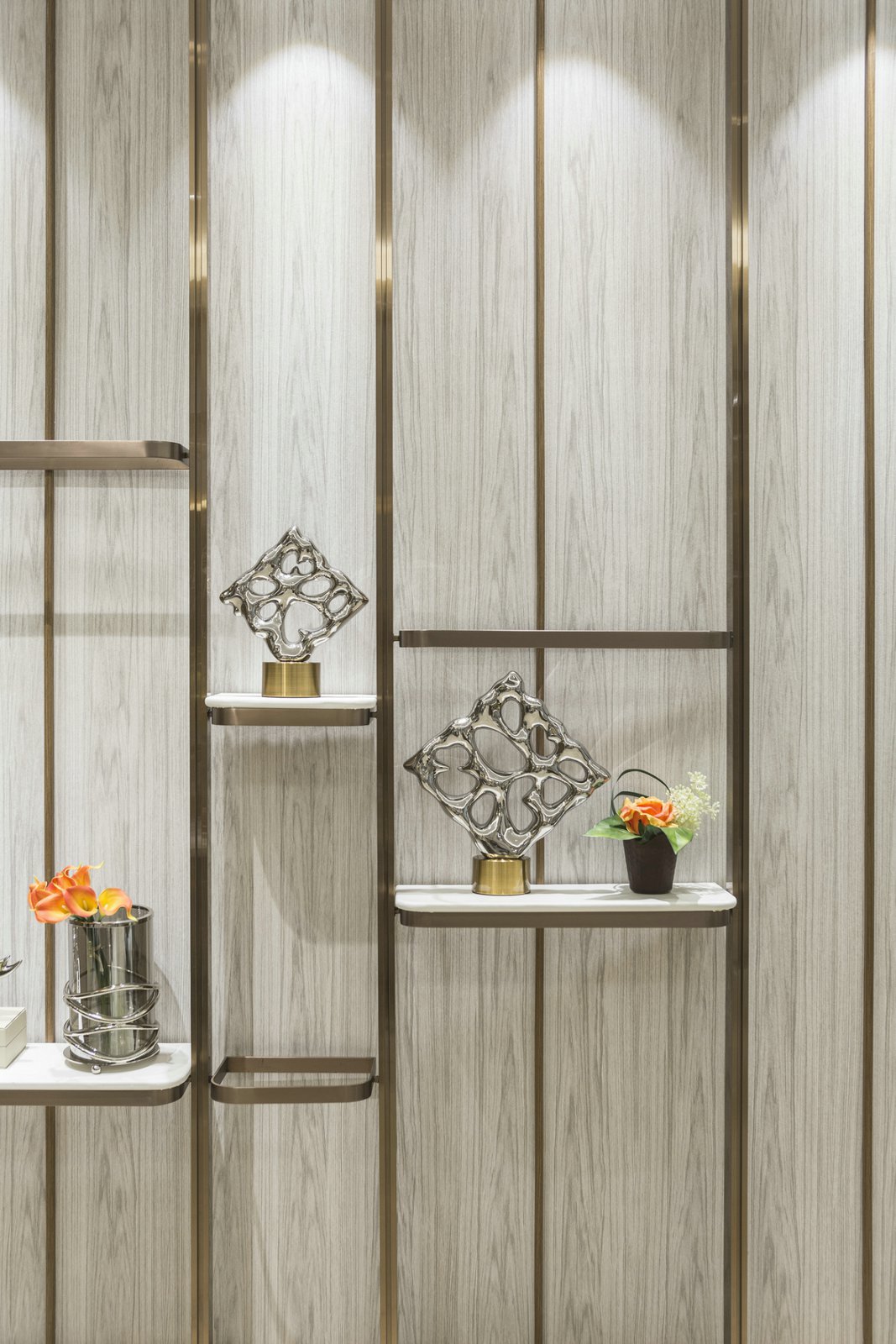 广东汕头142㎡现代雅奢样板间  香港方黄设计-4