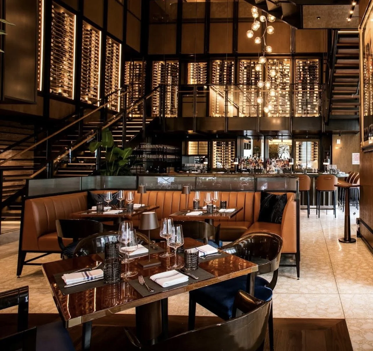 Wine Spectator餐厅及私人葡萄酒俱乐部丨巴林哈德丨THOM ORTIZ DESIGN LLC与Rockwellgroup-5