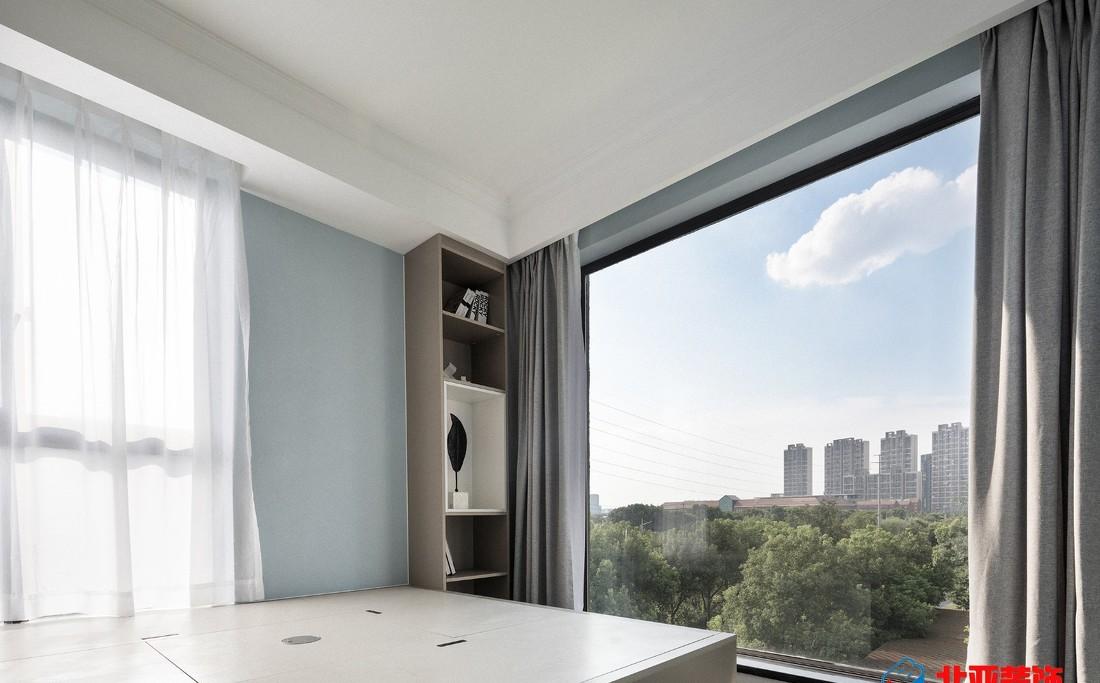 江苏北亚 110m²后现代风平层 | 黑白灰构建的灵动世界-23