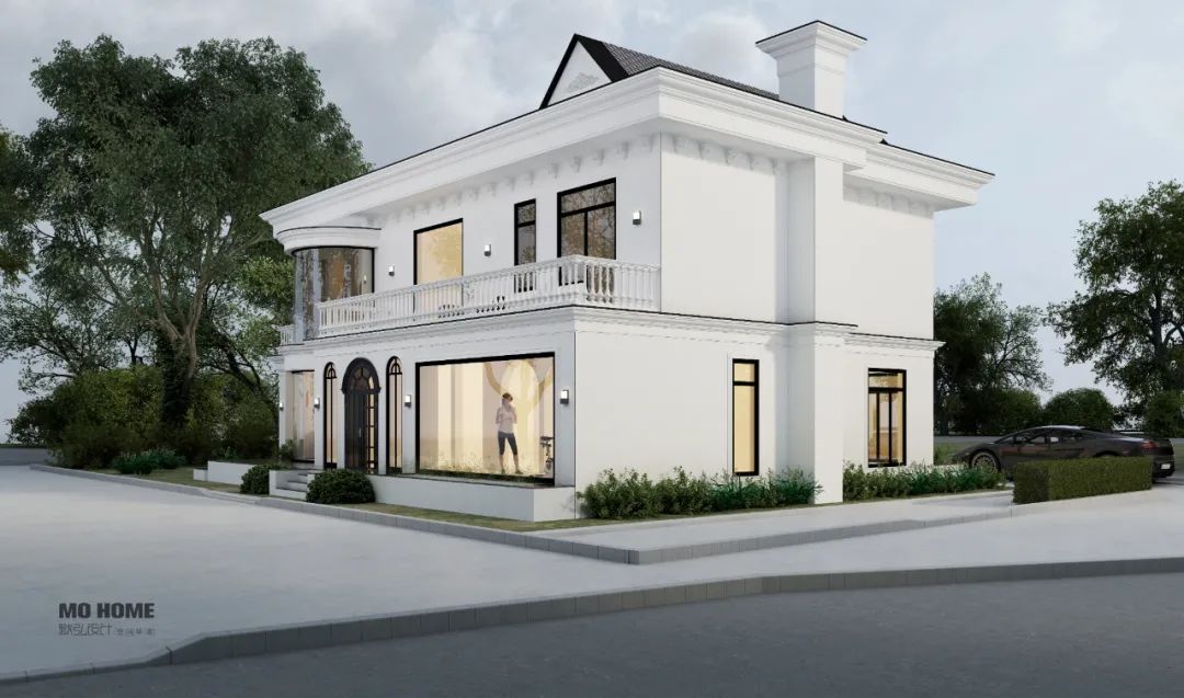 天津·武清尚清湾法式轻奢别墅丨中国天津丨默弘设计-65