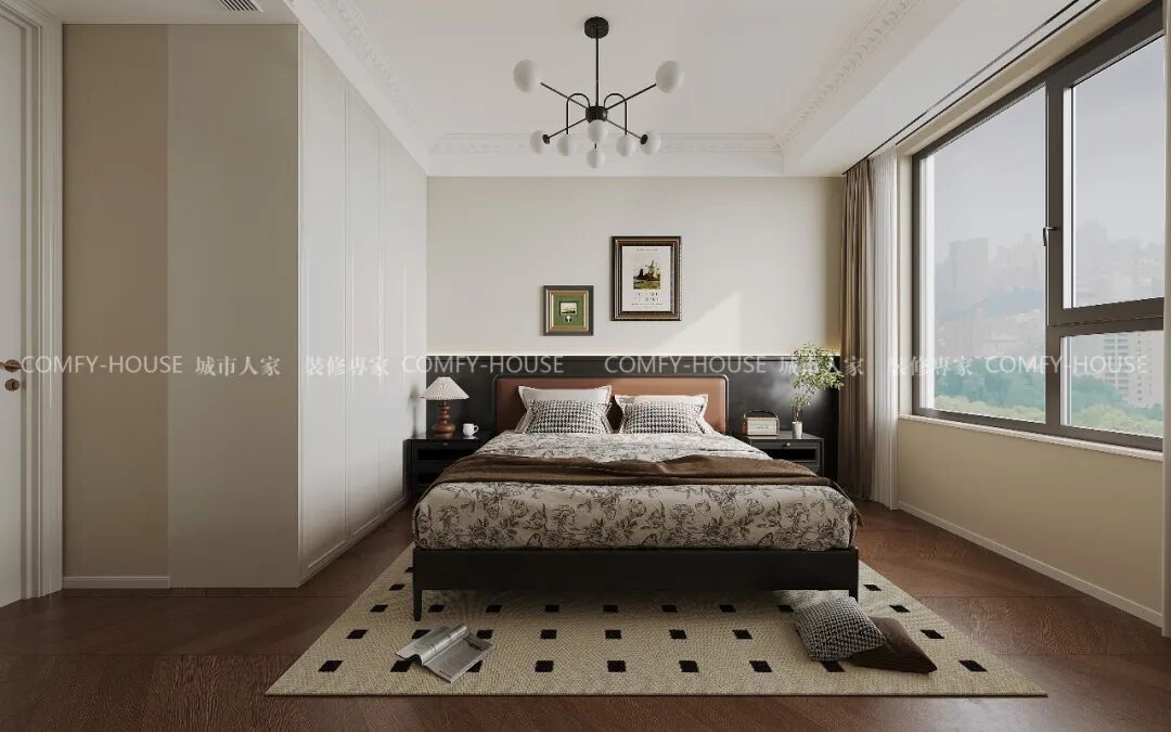 【天风锦都】143㎡丨不堆砌不浮夸，法式风的‘简’与‘奢’平衡术-50