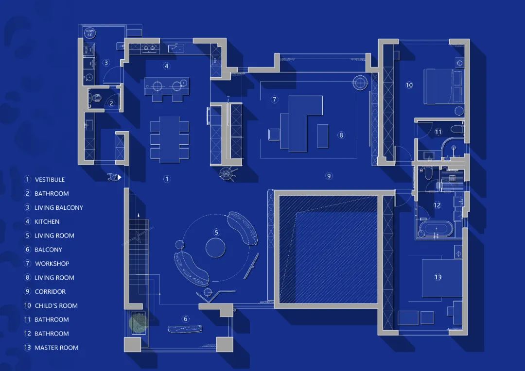 忘秋山|长沙私宅的现代禅意设计丨中国长沙丨无见设计-42