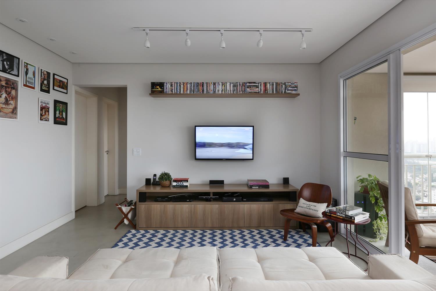 圣保罗 Aclimação 公寓 | 木质魅力与现代工业风-2