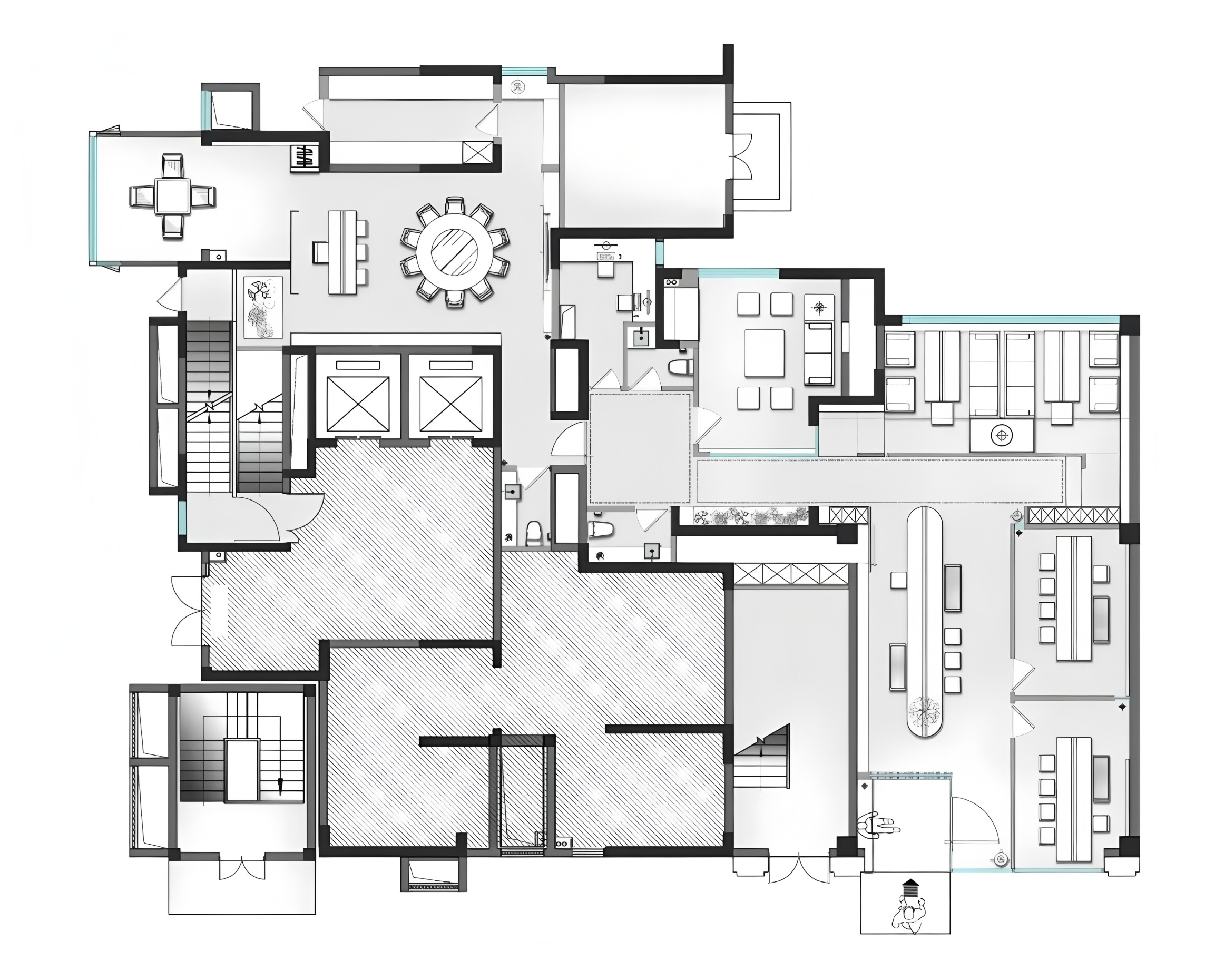 宽庐·瑜聆小茶丨中国西安丨壹间筑造酒店管理咨询有限公司-63
