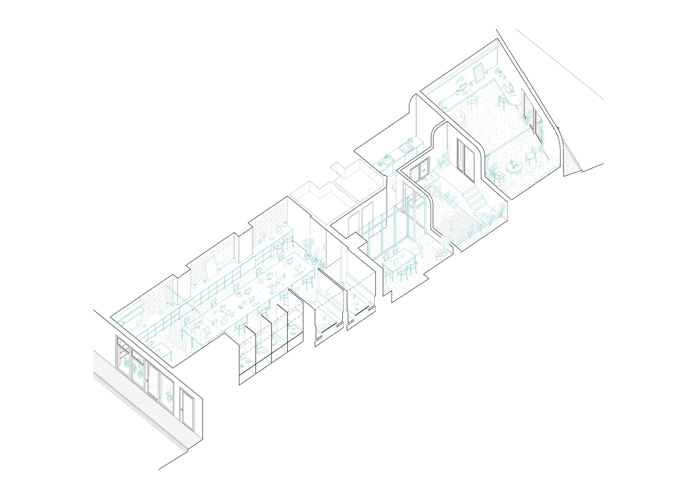 Coworking Sant Magì · 历史建筑改造的现代共享空间丨西班牙丨BARRI Studio-15