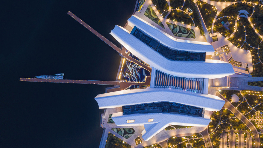 中国航海博物馆 | 船舱式屋顶展现海洋魅力-0