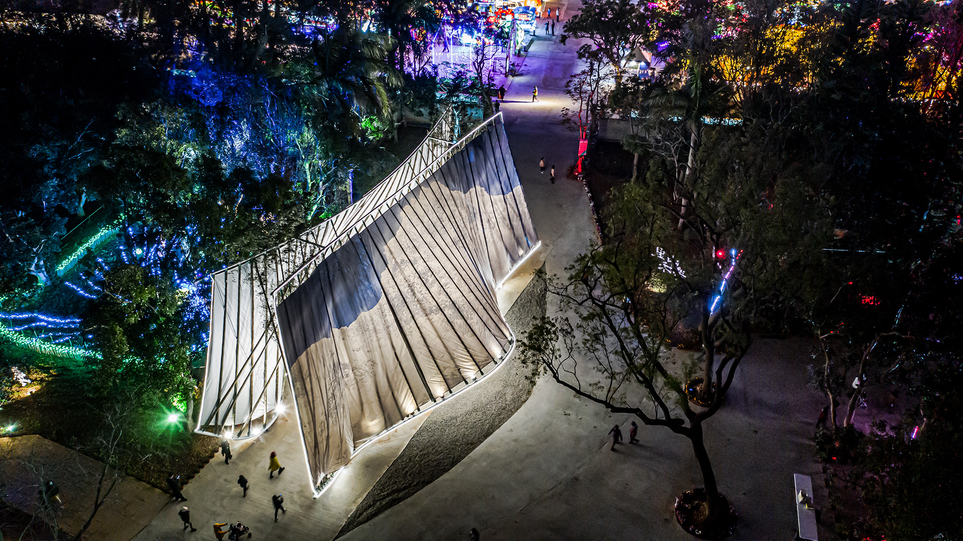 2020 台湾灯会里山灯区主灯“观山入林”丨中国台北丨王铭显建筑师事务所-30