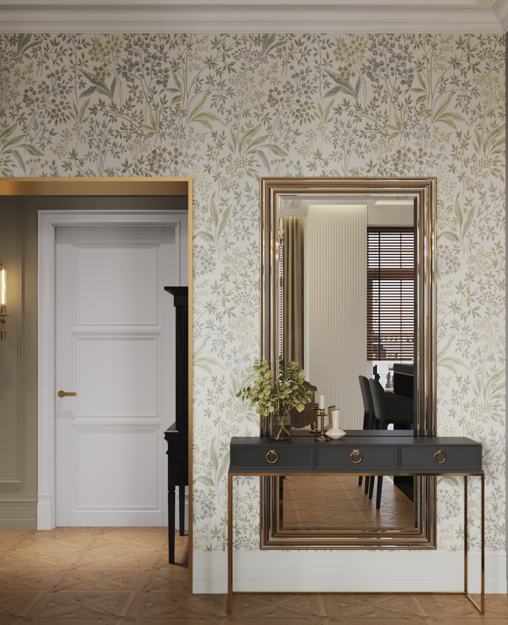 90平米海滨三居室公寓设计项目丨俄罗斯加里宁格勒丨娜塔莉亚·兹马钦斯卡娅工作室-12