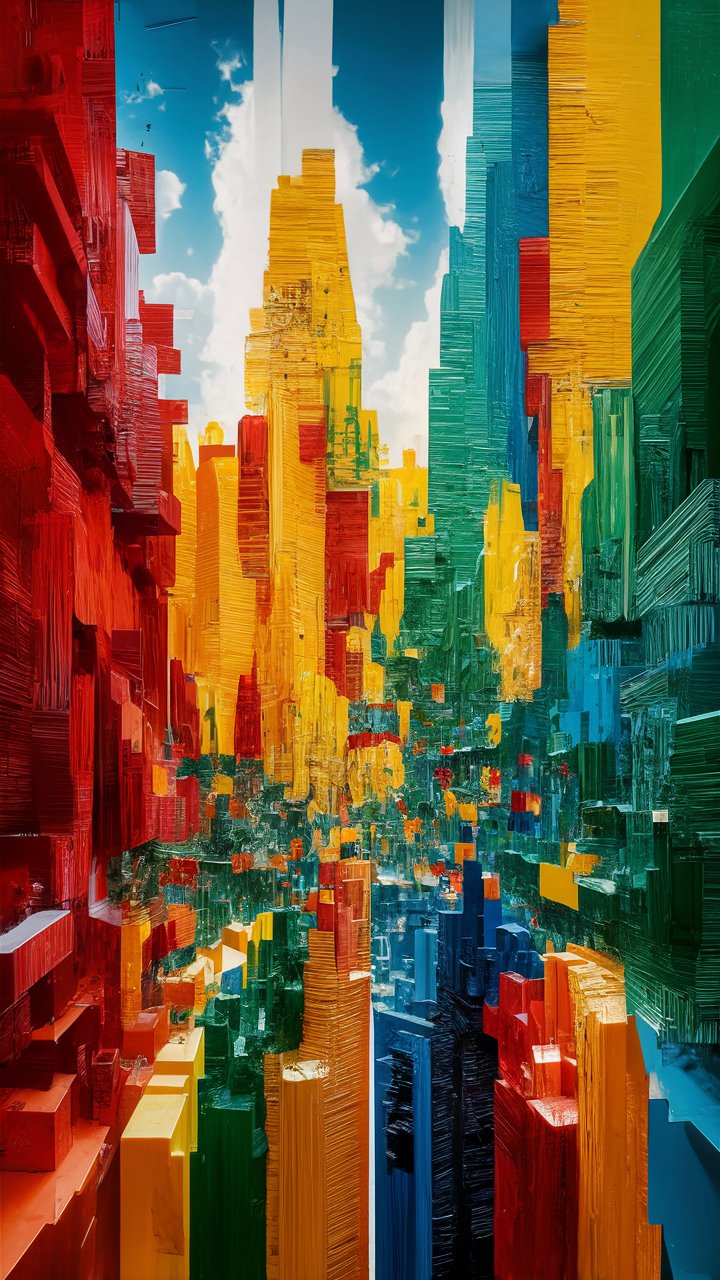 一座城市·色彩人工智能艺术丨Öskar Design Öskar-24