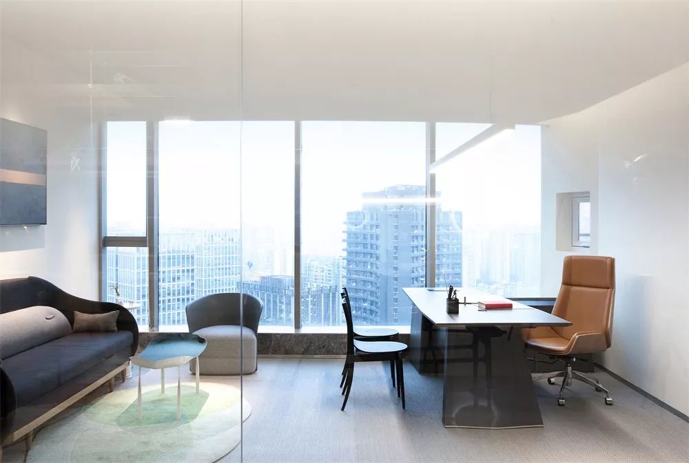 卧野空间设计事务所办公室——自由交流的弧形空间-29