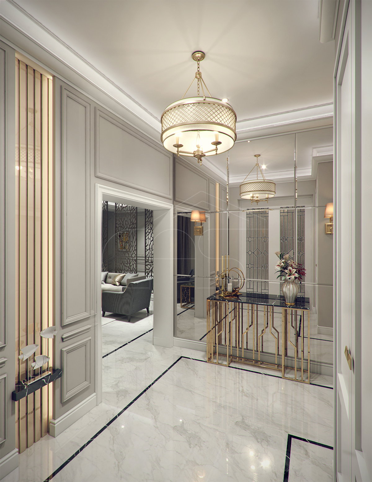 现代经典别墅设计,古典与现代的完美融合-16