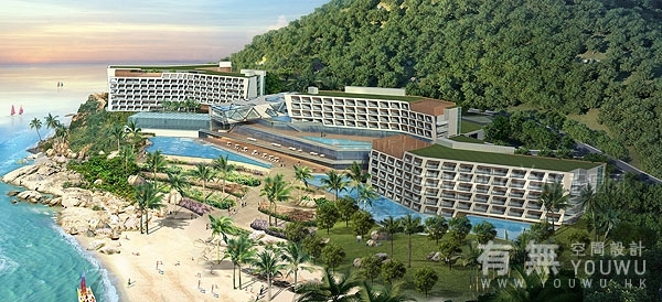 吴文熙度假酒店设计——珠海南沙湾(豪生)度假大酒店-5