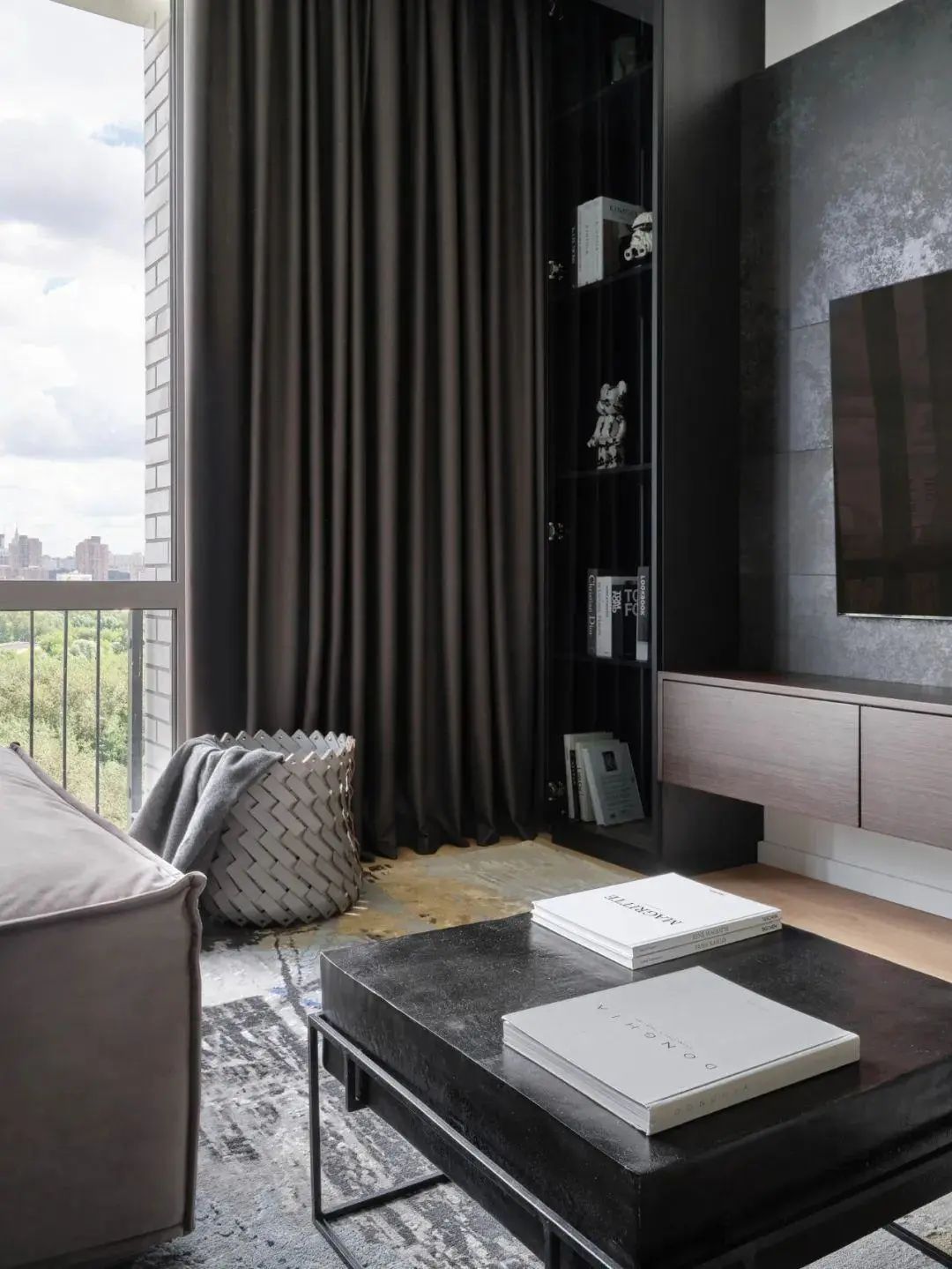 单色魅力 · 58㎡简约公寓设计丨Studio Lina Knyazeva-6