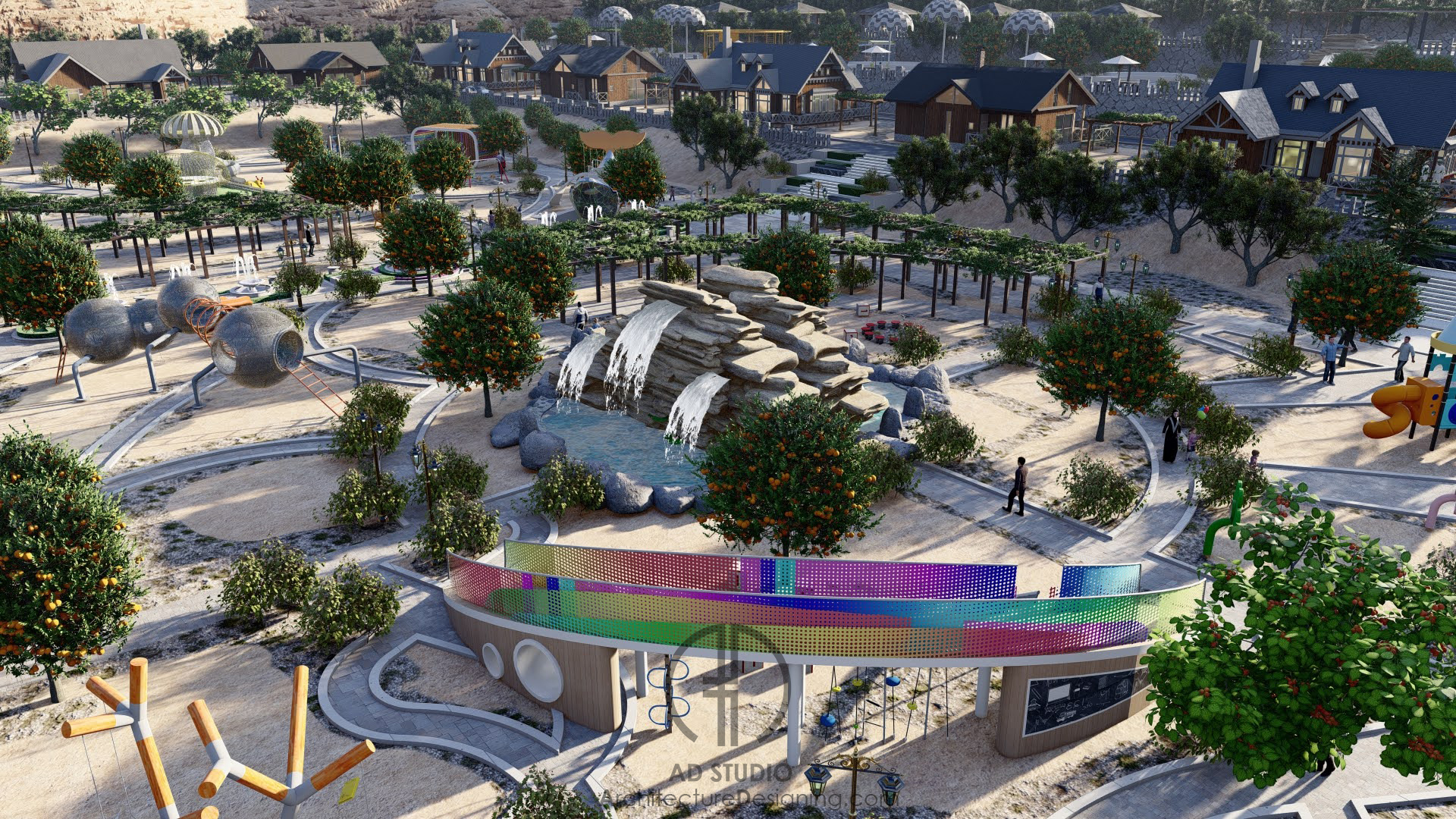 KSA 旅游中心建筑景观设计丨AD 工作室-15