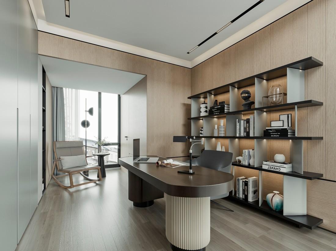 东方美学韵味的现代空间-23