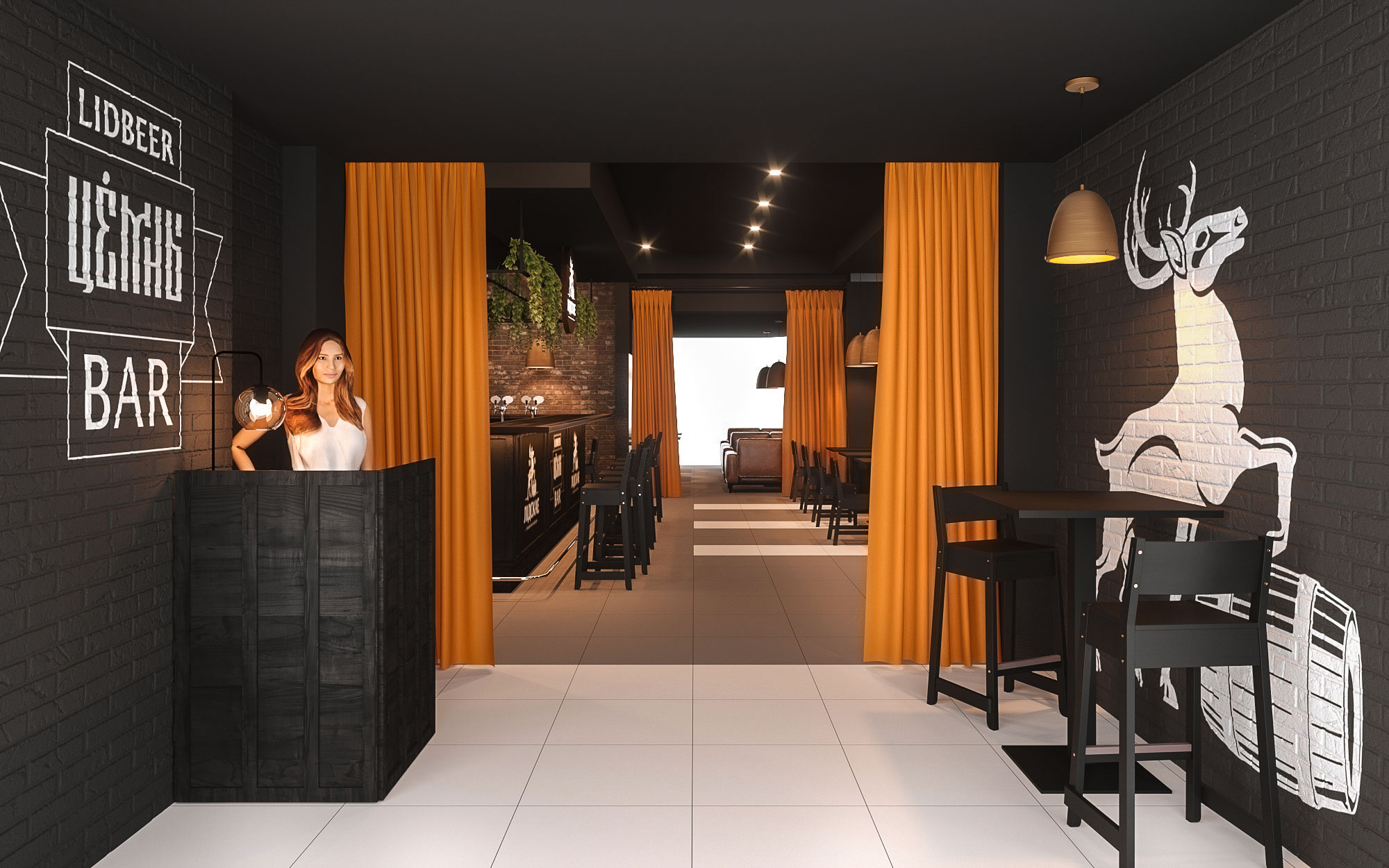 Minsk 酒吧设计与可视化丨白俄罗斯明斯克-3