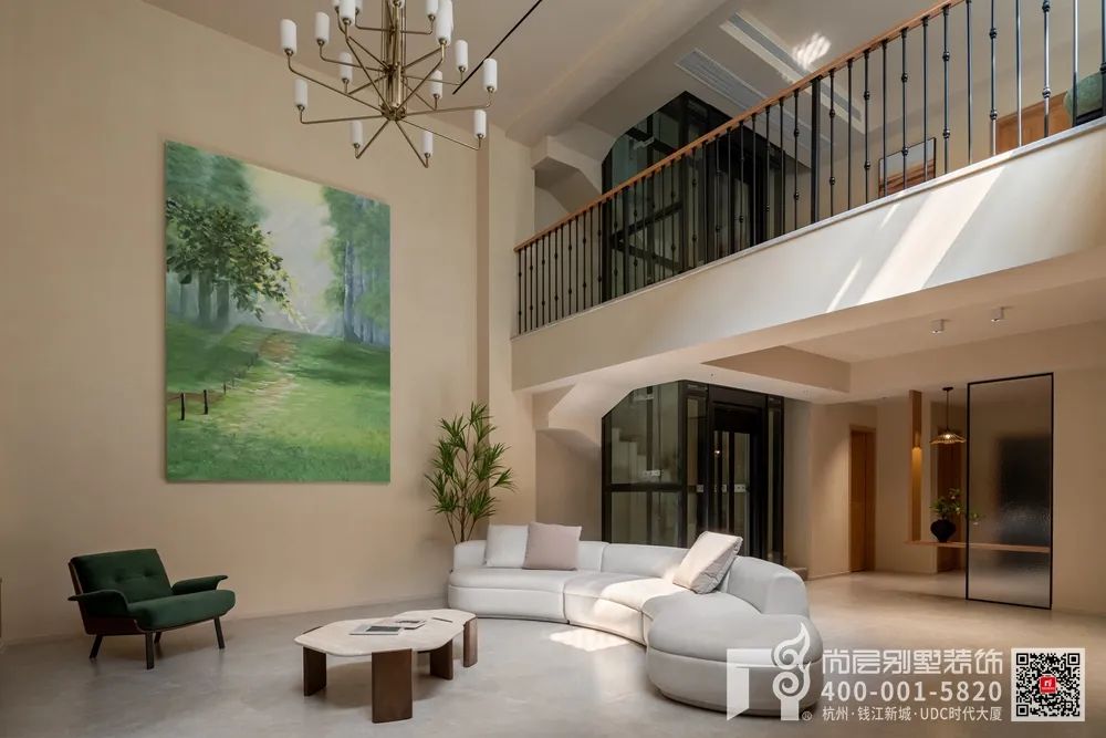 400㎡现代原木别墅-37