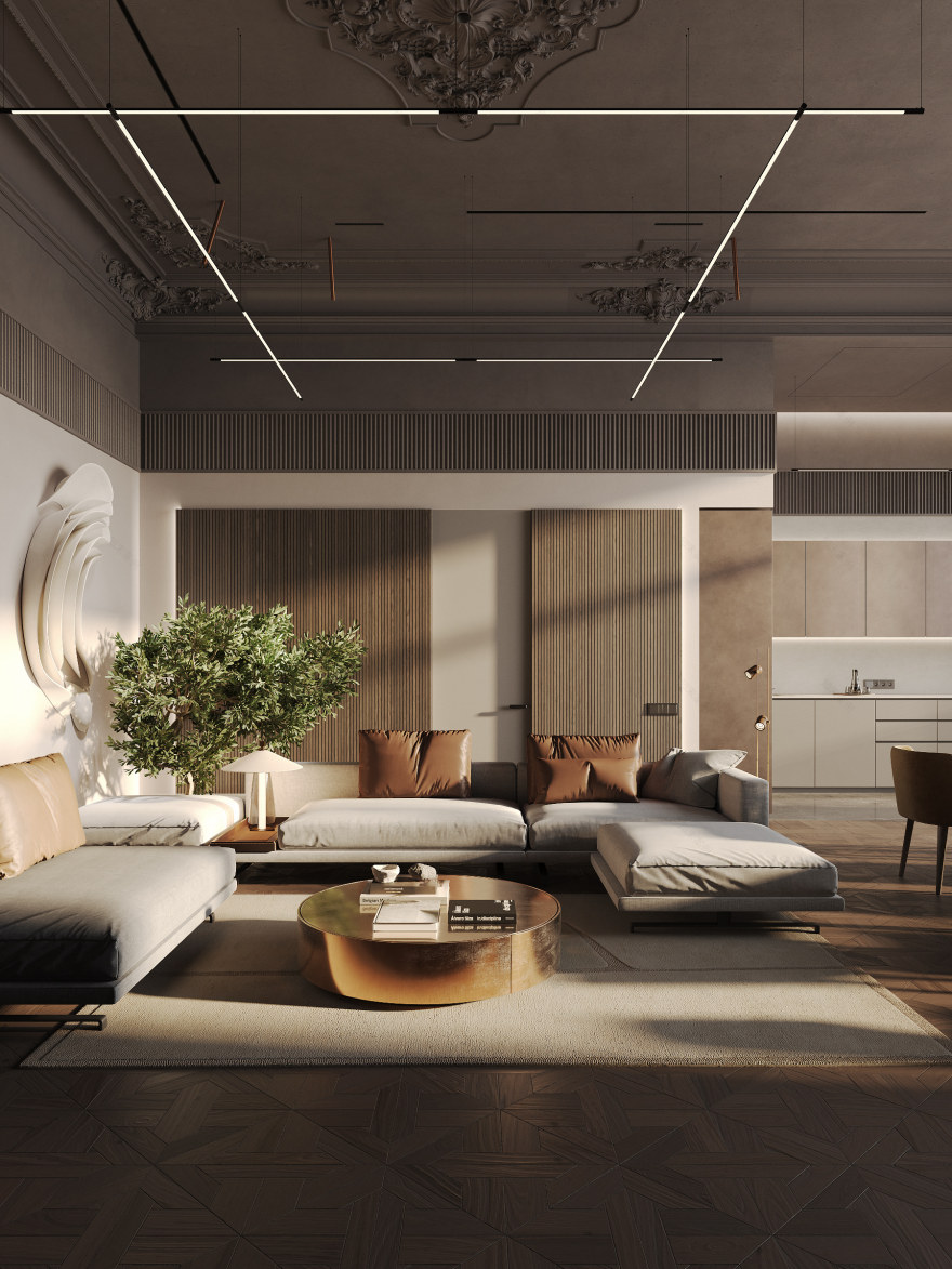 长角公寓丨俄罗斯莫斯科丨Anastasia Struchkova等-5