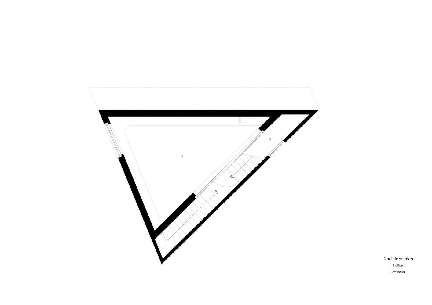 三角形的空间魔法 · 首尔延南地区建筑改造-86