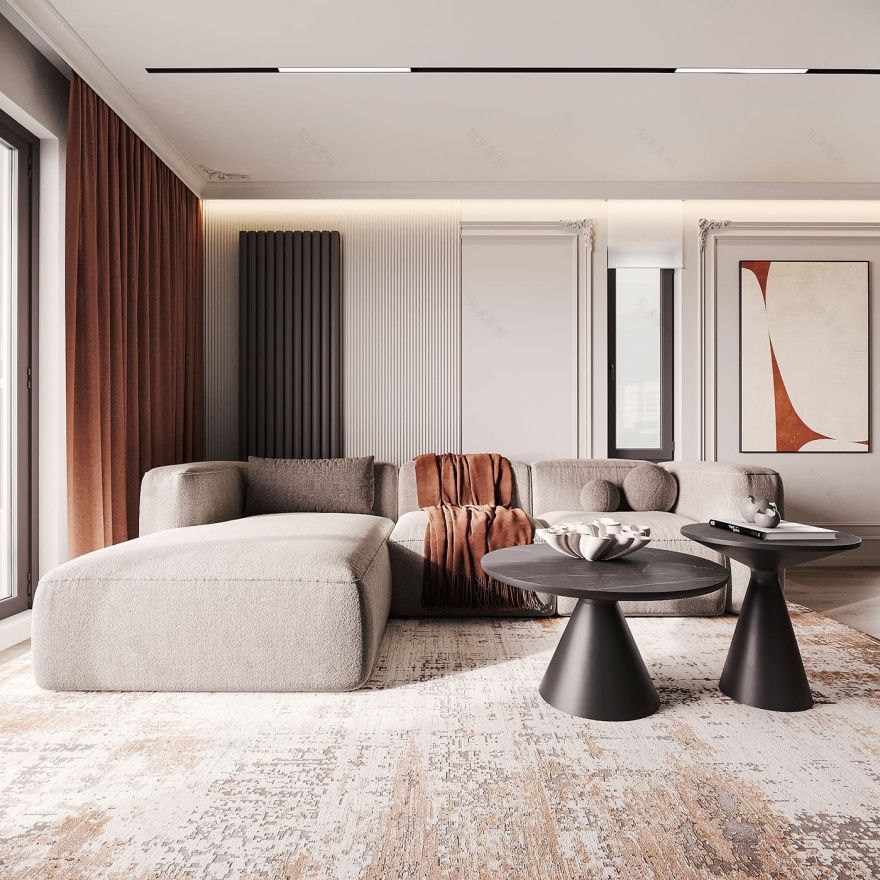 Interior design of an apartment, house, apartment design project-5